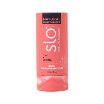 Slo Natural Beauty Natural Body Moisturising Stick Rose + Vanilla 60g